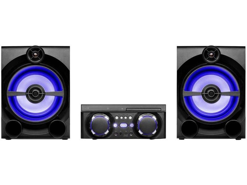 DVD Mini System シルバー Mini System Pulse Bluetooth 2350W DVD USB - SP700 - Mini System